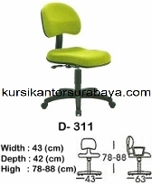 Kursi Staff & Sekretaris Indachi D-311